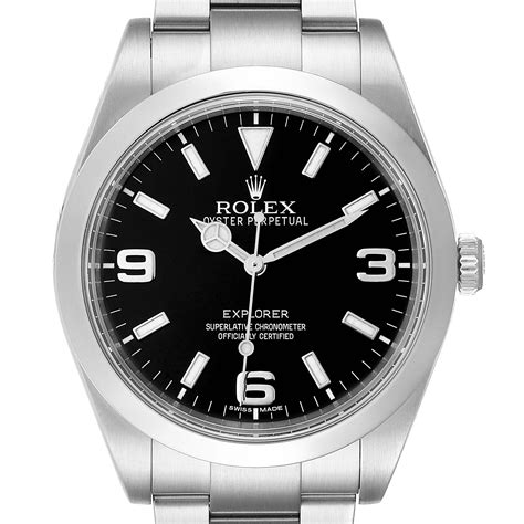 Rolex Explorer I 214270 Only Watch Solo Orologio 39mm Service 